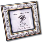 Picture Frame - Mozart White Small 3.5 X 3.5-ORDER DIRECT